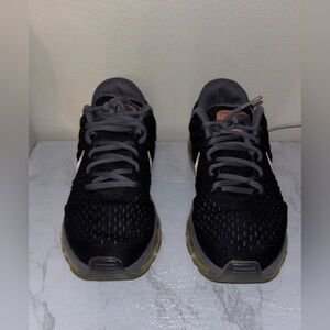 *Preowned* Nike Air Max 2017 black/ bronze/pink sneaker SIZE WOMENS 6